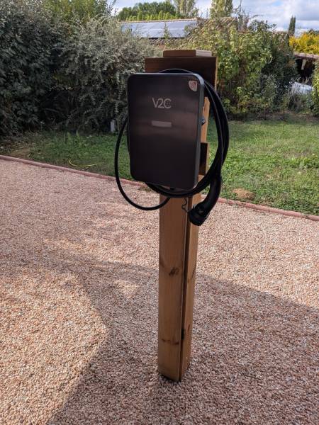 Borne de recharge avec câble en spirale : combien coûte un câble en tortillons enroulés pour brancher ma voiture électrique avec prise de Type 2 à Montauban (82) ?