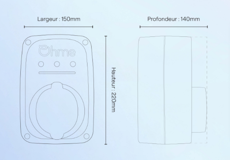 La borne de recharge Ohme ePod S disponible enfin à Toulouse et partout France