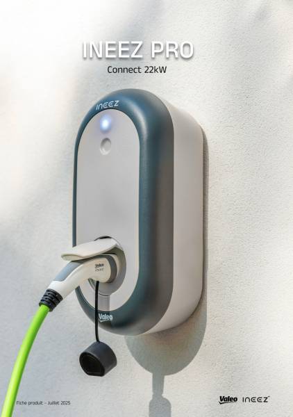 Découvrez les chargeurs INEEZ de VALEO, ces bornes de recharge électrique qui reconnaissent votre carte RFID même sans accès internet à Caussade (82) !
